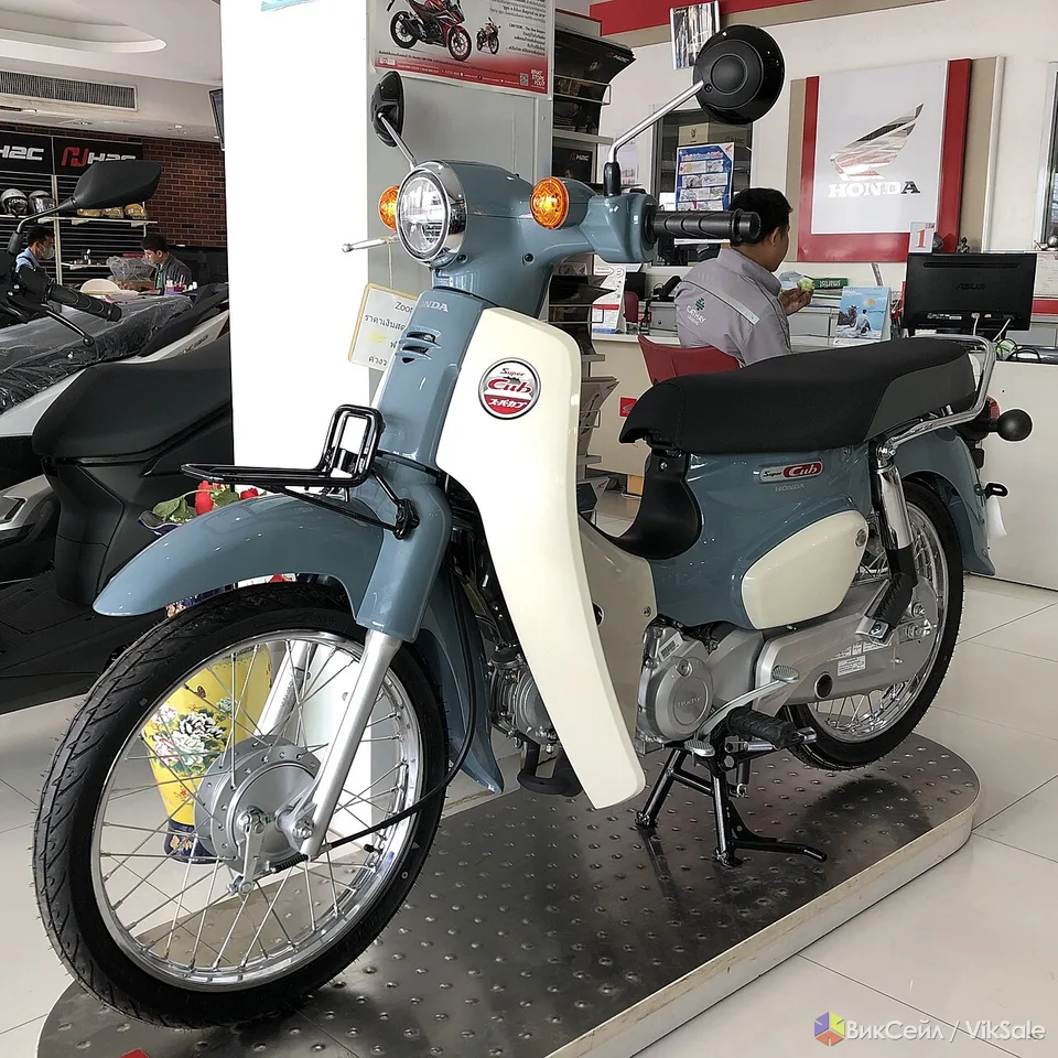 Мопед Honda Super Cub 110, полностью обслужен