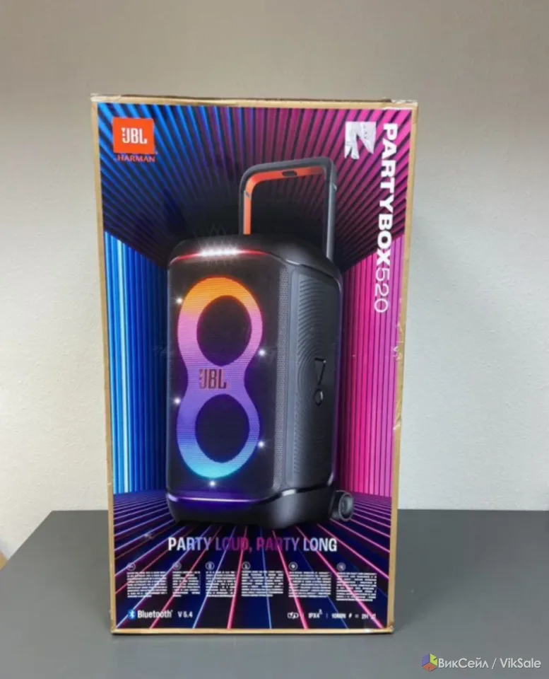Портативная аудиосистема JBL PARTYBOX 520
