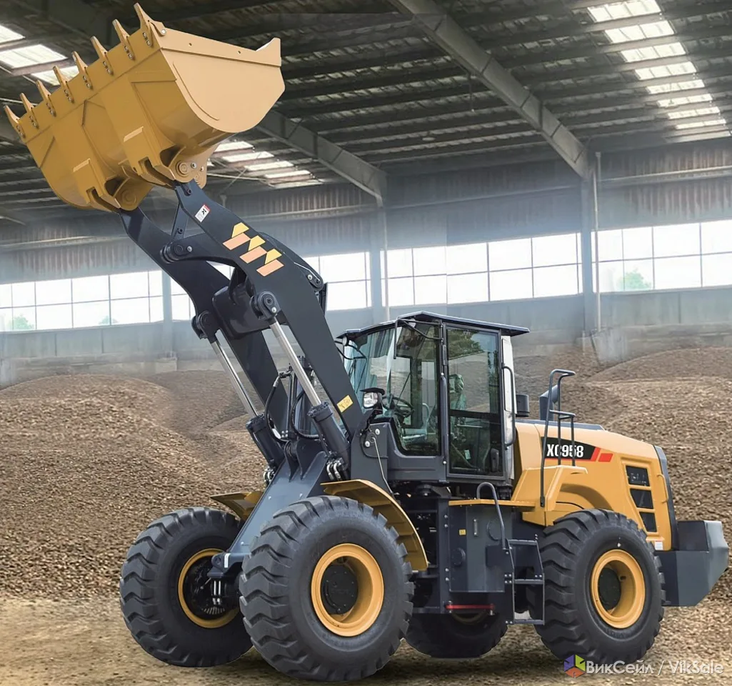 Фронтальный погрузчик XCMG XC958 (500 LW, ZL 50 R и аналог SEM ZL50G) заправочные ёмкости и 3 куб