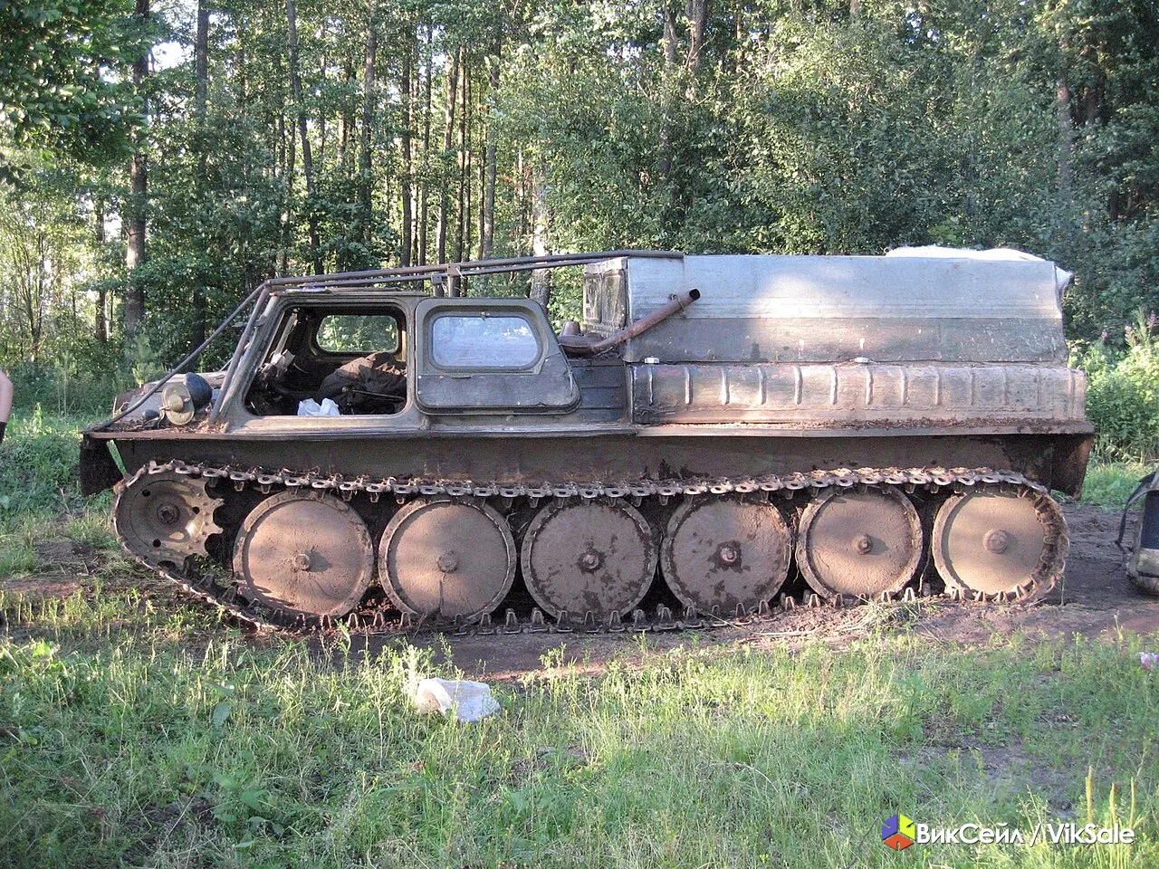 Вездеход гусеничный ГАЗ-71, полностью обслужен