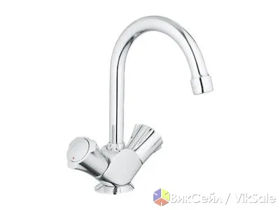 Кухонный смеситель Grohe Costa, двухвентильный, высокий