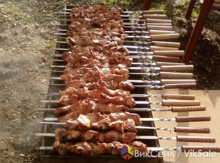 Шашлык из утятины на заказ — свежее мясо, домашний маринад