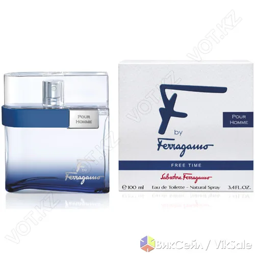 Оригинальный парфюм Salvatore Ferragamo F By Ferragamo Homme Free Time, 100 мл