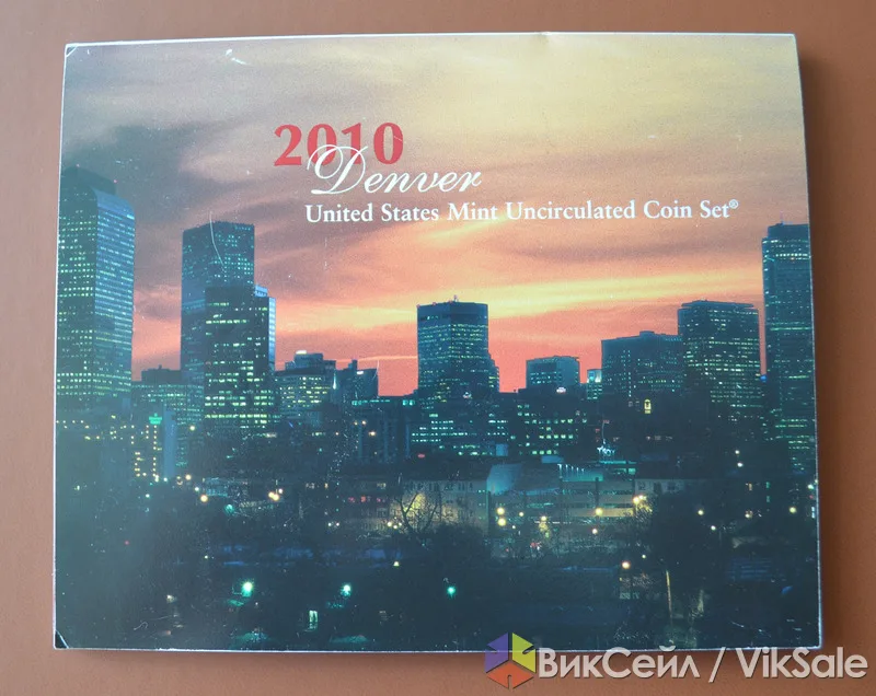 Набор монет монетного двора Denver 2010 года