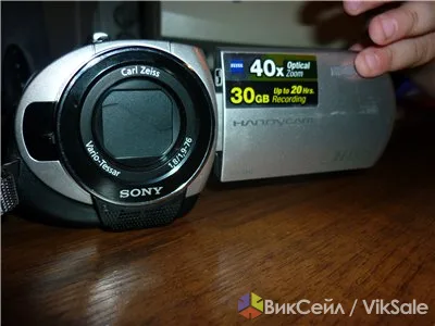 Видеокамера SONY DCR-SR42E, 30 ГБ, б/у