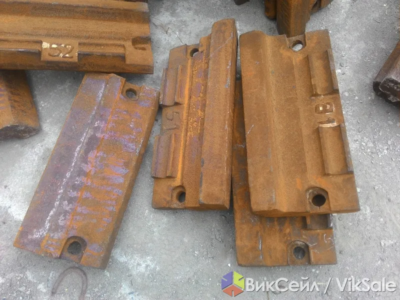 Било для роторных дробилок СМД-75, СМД-86 из стали 110Г13Л и чугуна ИЧХ28Н2
