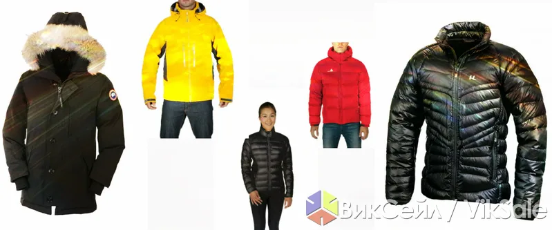 Оригинальные куртки и пуховики Canada Goose, Westcomb, Ferrino
