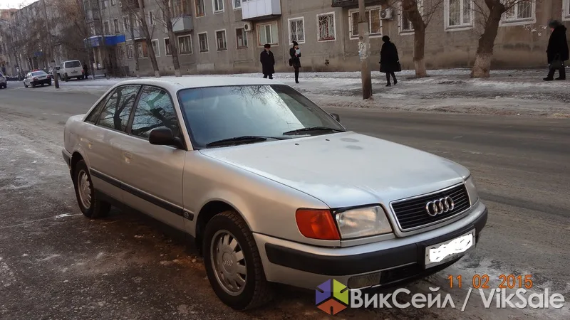 Audi 100 C4 1994, 2.0, автомат, серебристый металлик