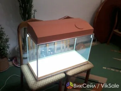 Аквариумы 60, 80 и 160 литров с крышкой и подсветкой