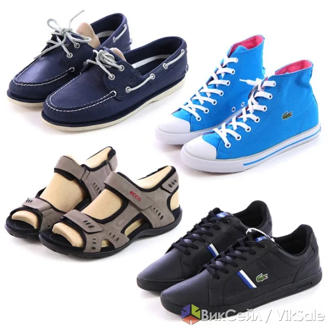 Оптовая обувь LACOSTE, BATA, PEPE JEANS для женщин и мужчин