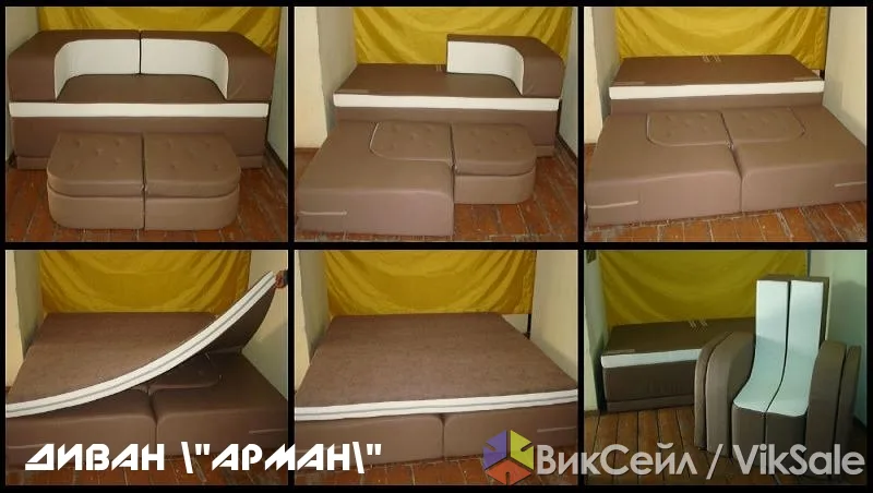 Мягкая мебель на заказ: диваны, кресла, кровати