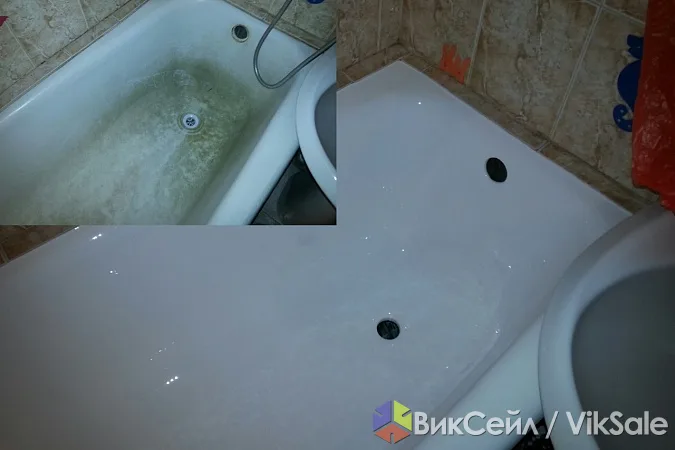 Реставрация ванн акрилом — гарантия 3 года