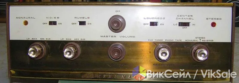 Ламповый стерео-усилитель Channel Master 6601, Япония, 1961 г.