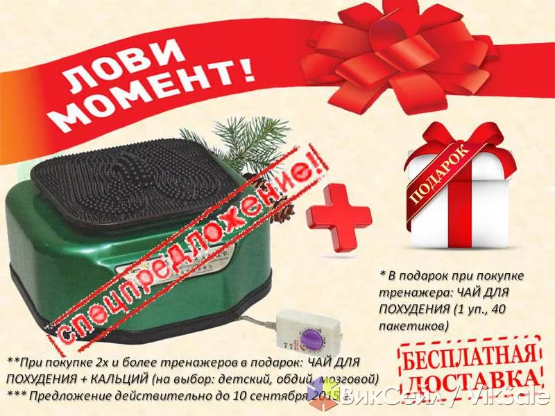 Вибротренажер СЦЭК — стимулятор энергии и крови