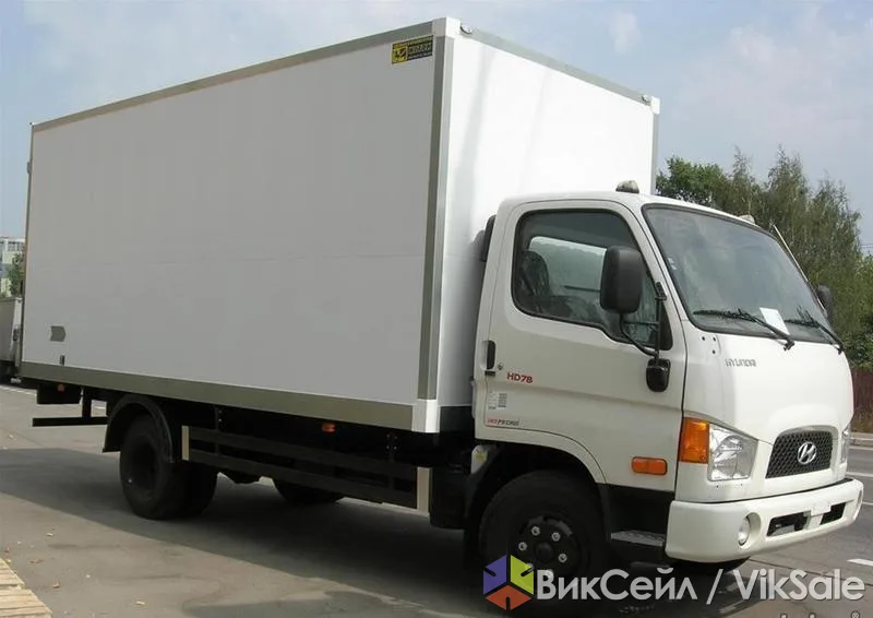 Изотермический фургон на шасси Hyundai HD 78, 2014 г.