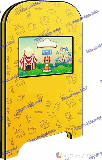 Детский игровой сенсорный терминал KST-004 для бизнеса