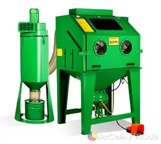 Эжекторные абразивоструйные кабины ECO-80S, ECO-100S, ECO-120S, ECO-14