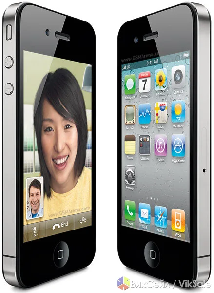 Apple iPhone 4, 16 ГБ, чёрный — в отличном состоянии