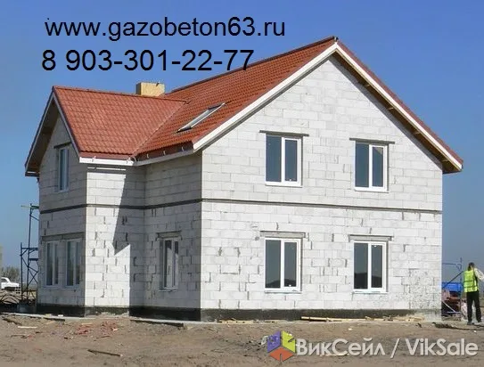 Газобетонные блоки D500 для строительства дома, бани, гаража