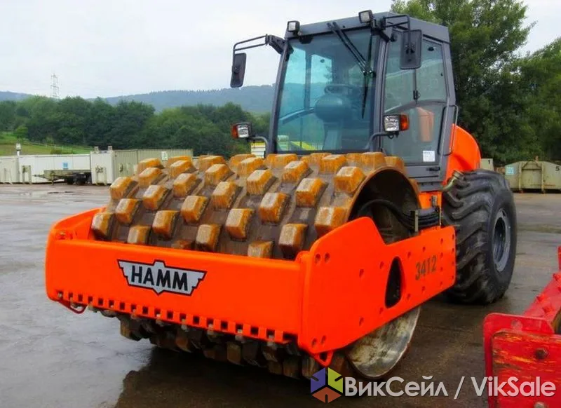 Аренда катка 3 тонны (Hamm) — смена 8 часов
