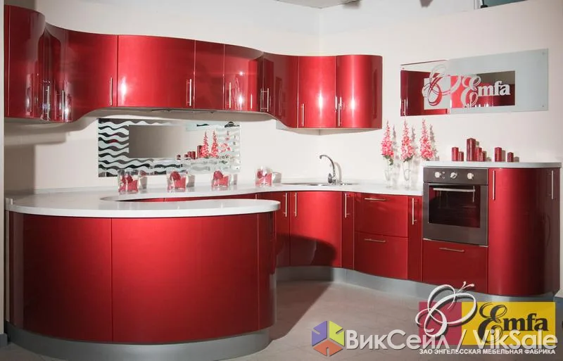 Элитная кухня Emfa «Виктория» с техникой