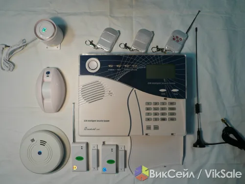 Беспроводные охранные сигнализации GSM для дома и офиса