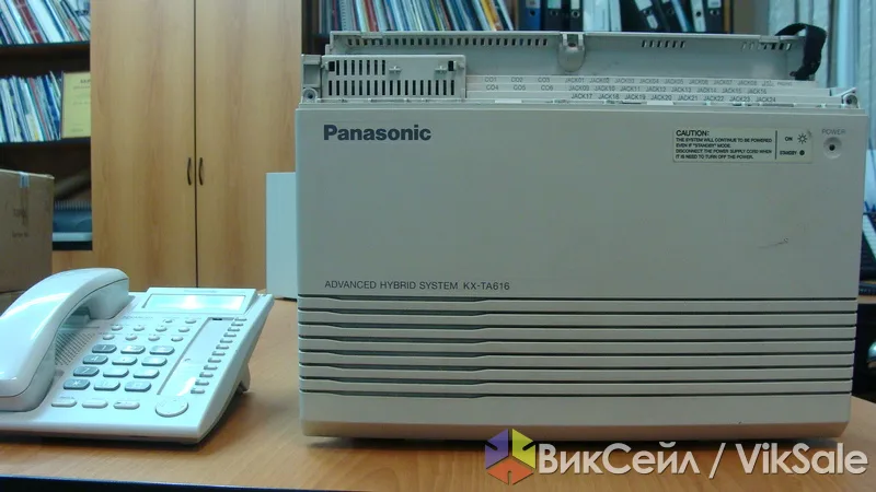 Мини-АТС Panasonic KX-TA616, б/у, в отличном состоянии
