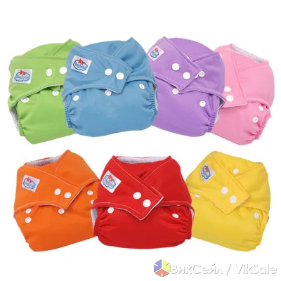 Многоразовые безразмерные подгузники Sanny Baby