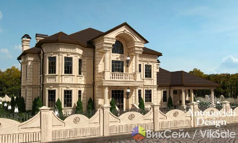 Дизайн фасада дома в Алматы — авторский проект