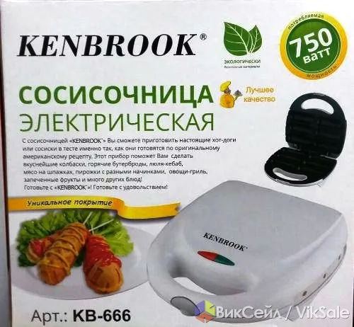 Аппарат для корн-догов Kenbrook KB-666 на 6 сосисок