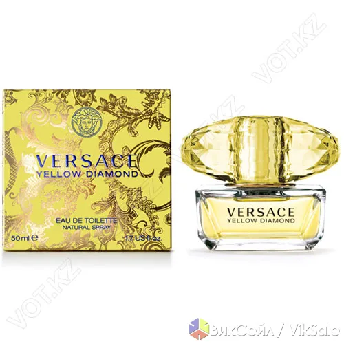 Миниатюра парфюмерной воды Versace Yellow Diamond, 5 мл