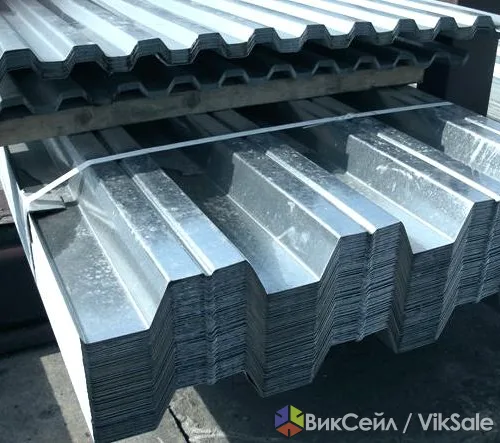 Профнастил оцинкованный для крыши и забора