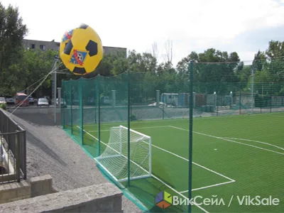 Заградительная капроновая сетка для спортзала и уличных площадок