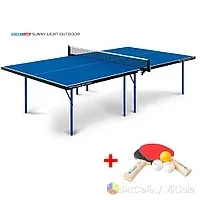 Всепогодный теннисный стол Sunny Outdoor — компактный и удобный