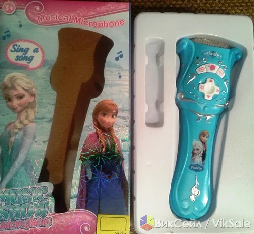 Музыкальный микрофон Эльза и Анна Frozen 46408