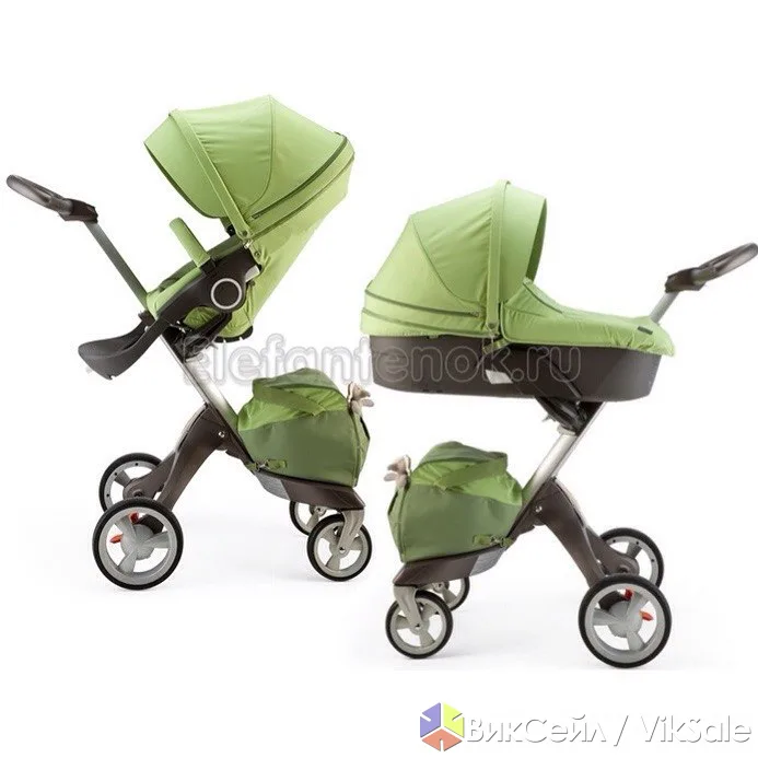 Коляска Stokke Xplory V3 2 в 1, light green