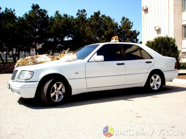 Белый S 600 для свадеб и VIP-встреч