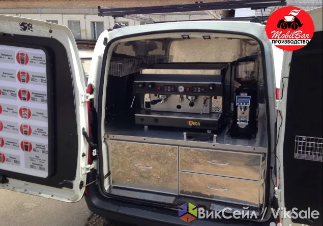 Автокофейня на базе Renault Kangoo — готовый бизнес