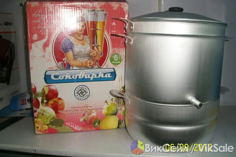 Соковарка «Калитва» 6 л, алюминий, гарантия