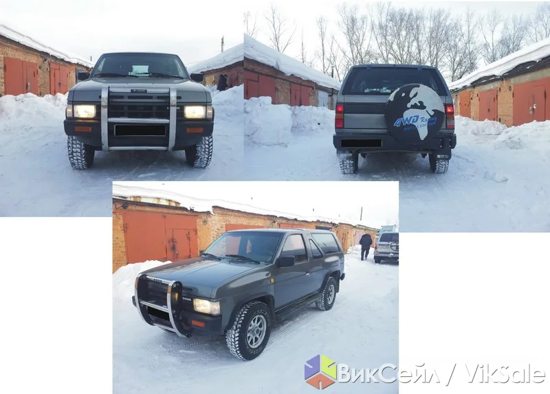 Nissan Terrano 1990, полный привод, механика