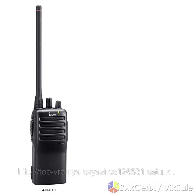 Радиостанции Icom IC-F16, 2 шт., с зарядными устройствами