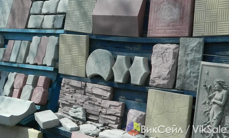 Тротуарная плитка и брусчатка из бетона М-350, М-450