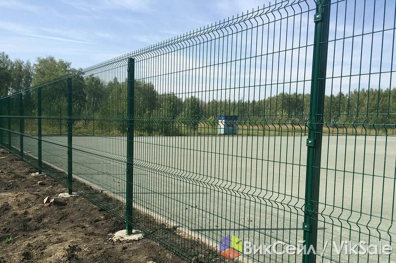 Забор от производителя: оцинковка с полимером, монтаж без сварки