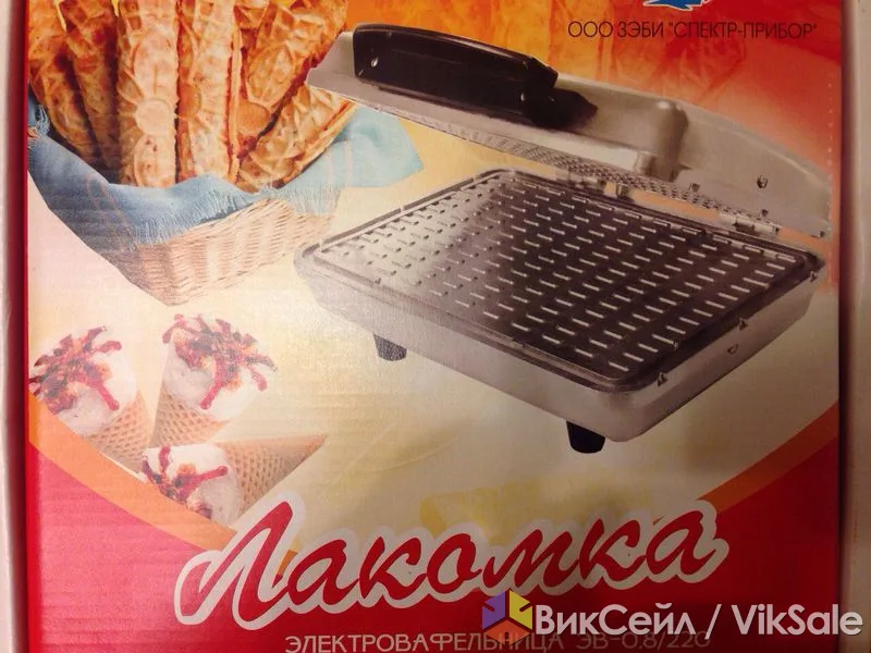 Электрическая вафельница «Лакомка» для тонких вафель
