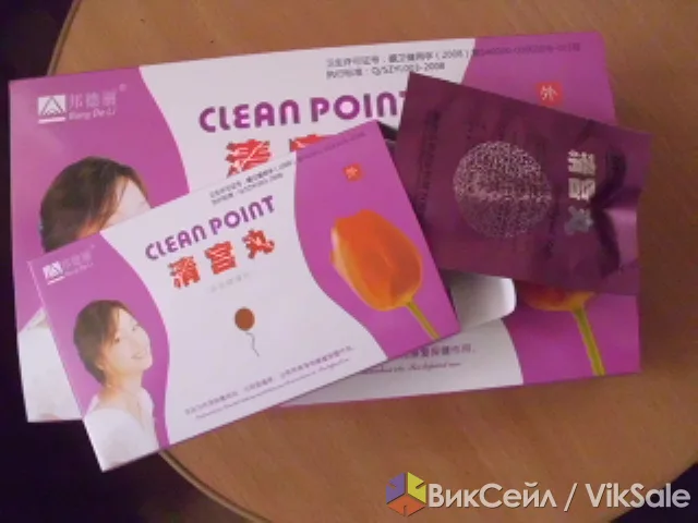 Лечебные тампоны Clean Point для женского здоровья