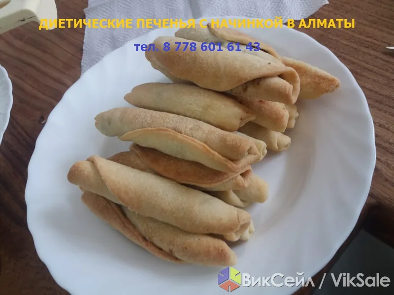 Полезное печенье без сахара с целебными семенами