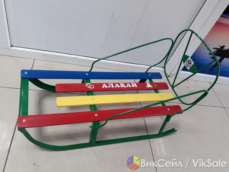 Новые детские санки "Алакай" от казахстанского производителя