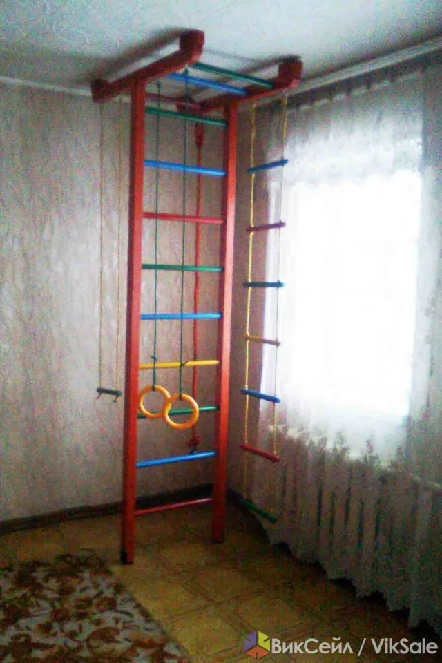 Детский спортивный комплекс из дерева