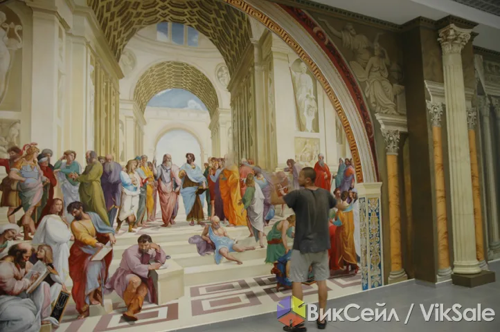 Художественная роспись стен — эксклюзивный декор интерьера