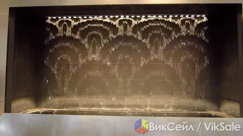 Графический водопад — водный экран для мероприятий